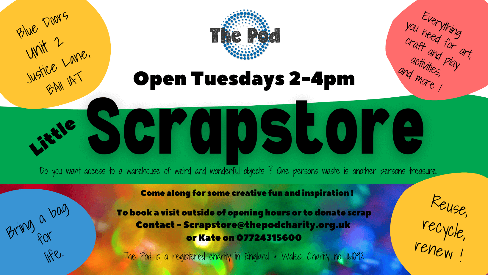 Scrapstore | The Pod Charity